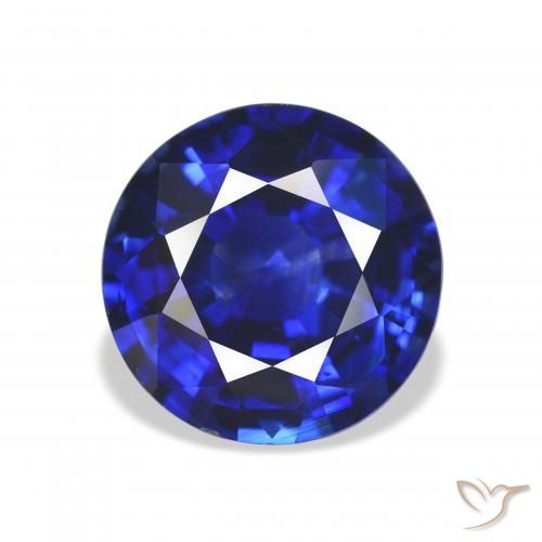 7.03ct Natural Azul real Zafiro, Redondo, VS