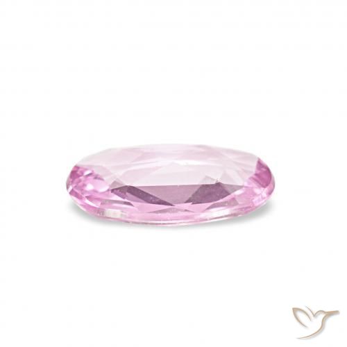 Zafiro Rosado Bubblegum natural de 0.32 ct, Ovalada, VVS