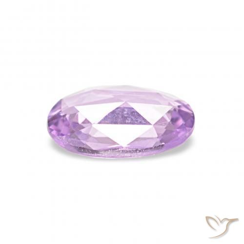 Zafiro Lila natural de 0.45 ct, Ovalada, VVS