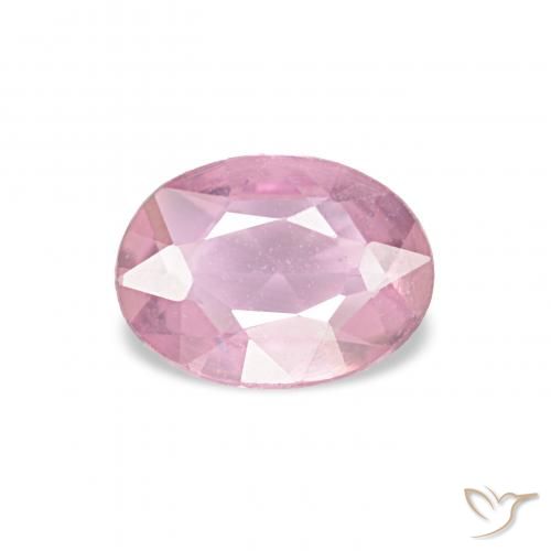 0.41ct Rosado muy claro Zafiro, Ovalada, VS