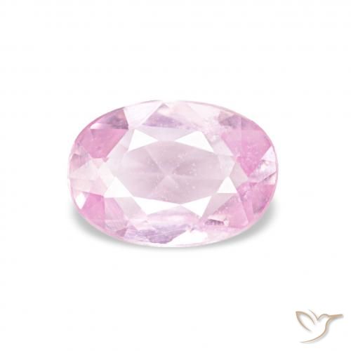 0.52ct Rosado claro Zafiro, Ovalada, VS