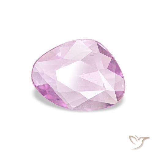 Zafiro Rosado claro natural de 0.47 ct, Elegante, VS
