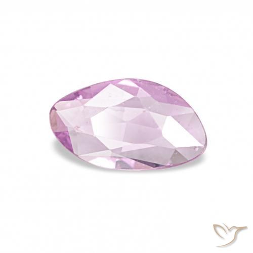 Zafiro Rosado medio natural de 0.33 ct, Elegante, VS