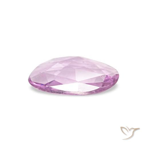 Zafiro Rosado medio natural de 0.33 ct, Elegante, VS