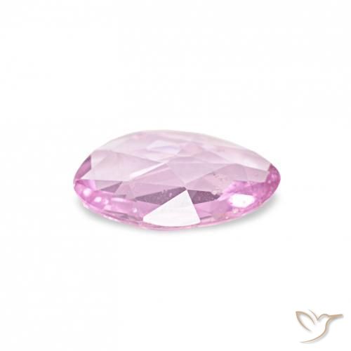 Zafiro Rosado claro natural de 0.35 ct, Elegante, VS