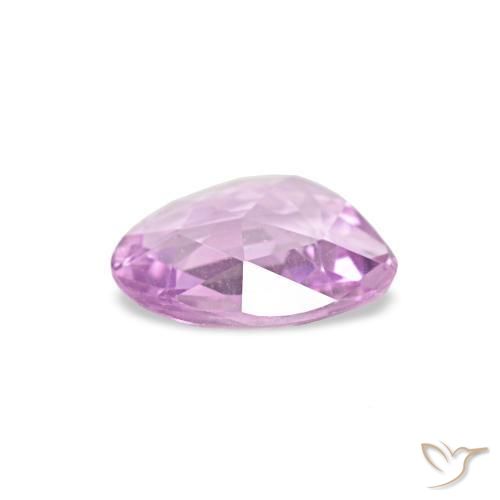 Zafiro Rosado claro natural de 0.45 ct, Elegante, VS