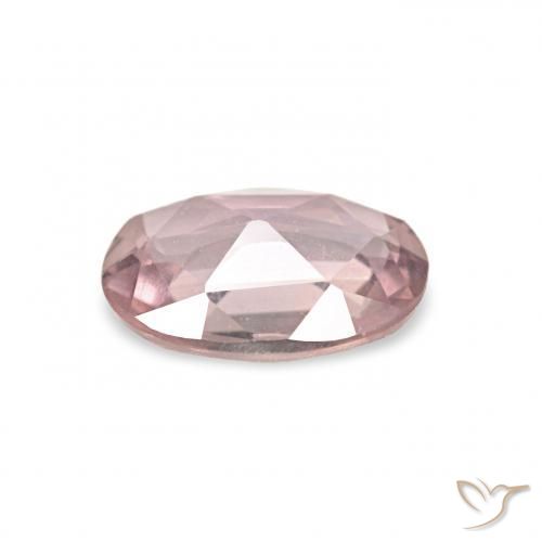 Zafiro Rosado bubblegum claro natural de 0.52 ct, Ovalada, VVS
