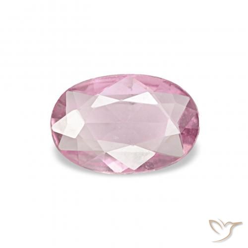 0.33ct Rosado claro Zafiro Piedras Preciosas, Ovalada, VVS