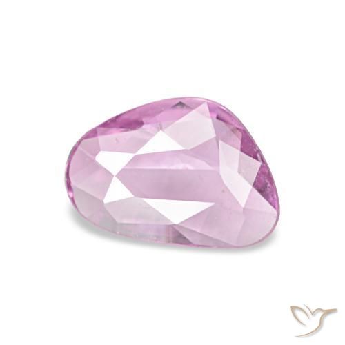 Zafiro Tono rosado cereza natural de 0.44 ct, Elegante, VS
