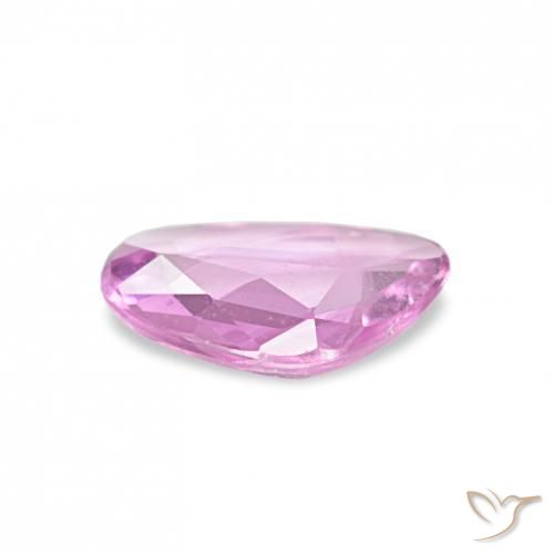 Zafiro Tono rosado cereza natural de 0.44 ct, Elegante, VS