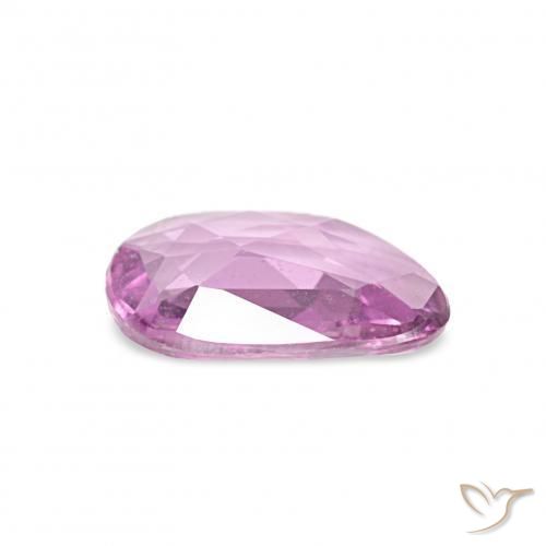 Zafiro Rosado medio natural de 0.60 ct, Elegante, VS