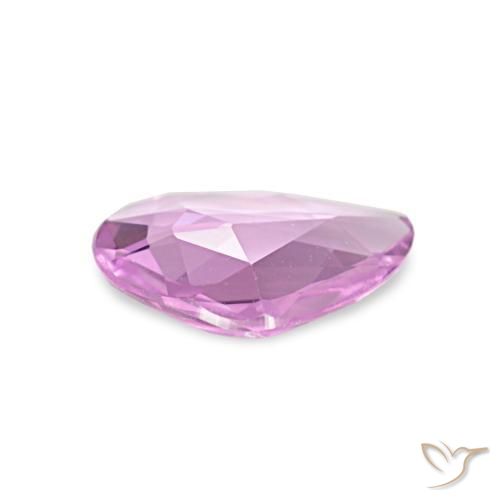 Zafiro Púrpura rosado natural de 0.49 ct, Elegante, VVS