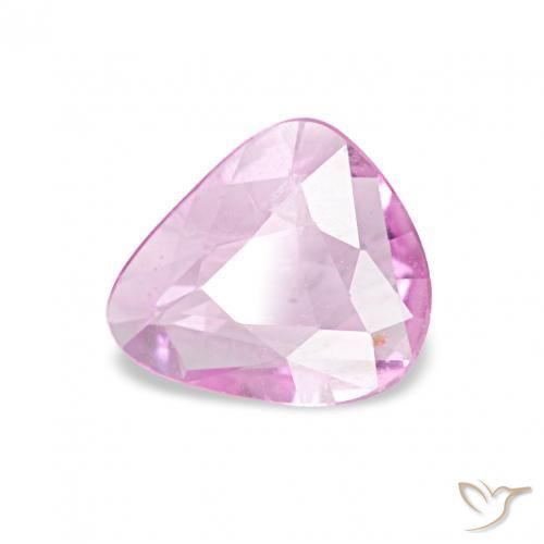Zafiro Púrpura violeta rosáceo natural de 0.33 ct, Elegante, VVS
