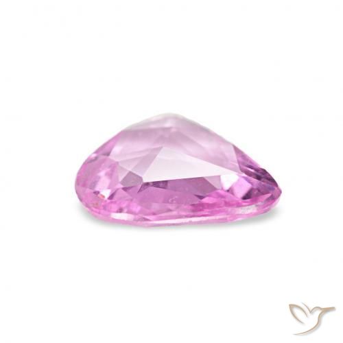 Zafiro Púrpura violeta rosáceo natural de 0.33 ct, Elegante, VVS