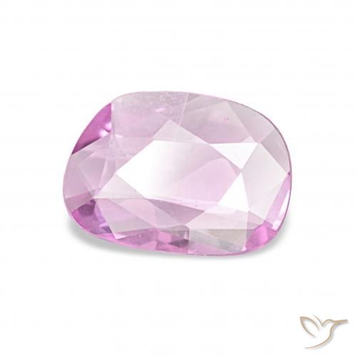 Zafiro Púrpura rosado natural de 0.55 ct, Elegante, VVS