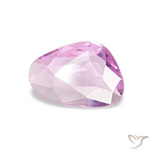 Zafiro Púrpura claro natural de 0.36 ct, Elegante, VVS