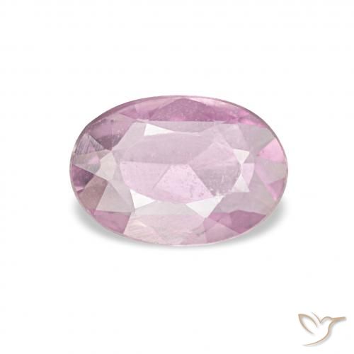 0.44ct Lavanda intenso Zafiro, Ovalada, VS