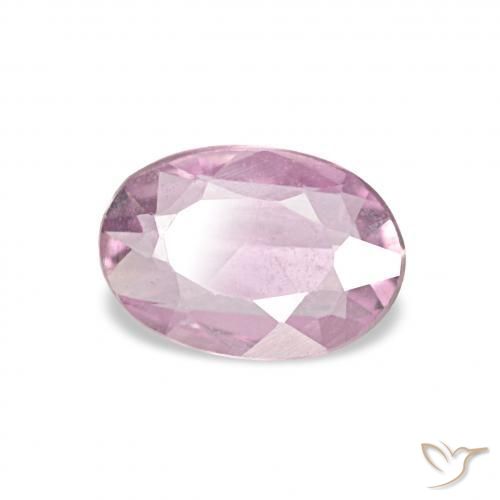 Zafiro Lavanda intenso natural de 0.44 ct, Ovalada, VS