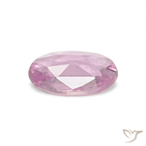 Zafiro Lavanda intenso natural de 0.44 ct, Ovalada, VS
