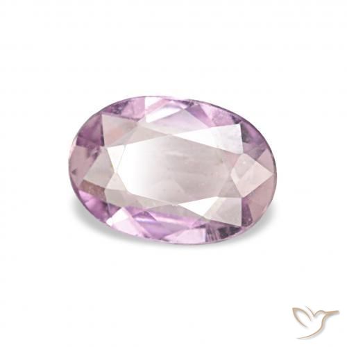 Zafiro Lavanda natural de 0.42 ct, Ovalada, VS