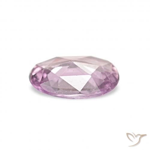Zafiro Lavanda natural de 0.42 ct, Ovalada, VS