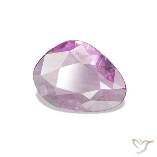 Zafiro Tono rosado cereza natural de 0.60 ct, Elegante, VS