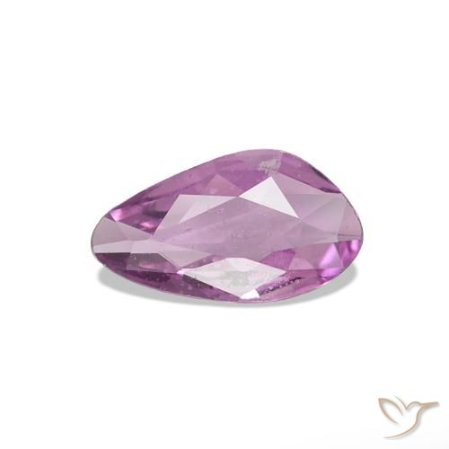Zafiro Púrpura rosado natural de 0.44 ct, Elegante, VS
