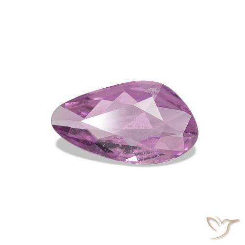 Zafiro Púrpura rosado natural de 0.44 ct, Elegante, VS
