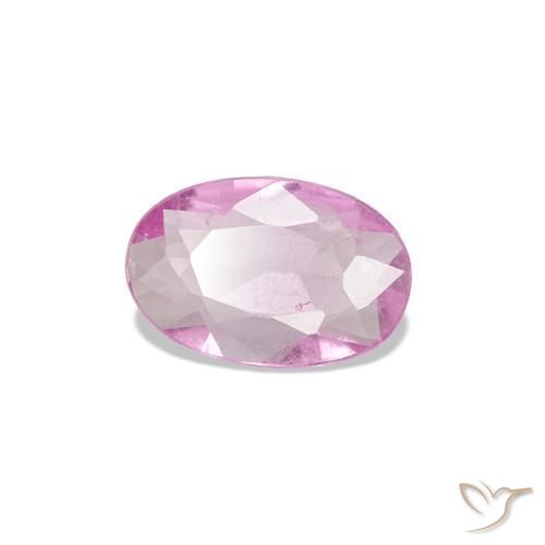 Zafiro Rosa natural de 0.31 ct, Corte Óvalo, VS