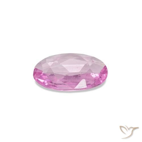 Zafiro Rosa natural de 0.31 ct, Corte Óvalo, VS