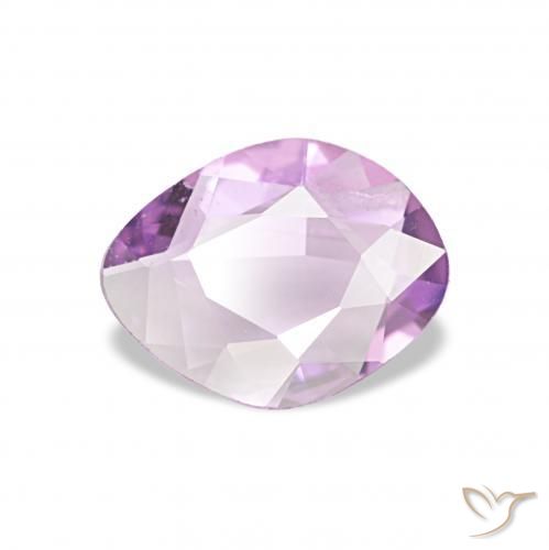 Zafiro Púrpura lila natural de 0.54 ct, Elegante, VVS