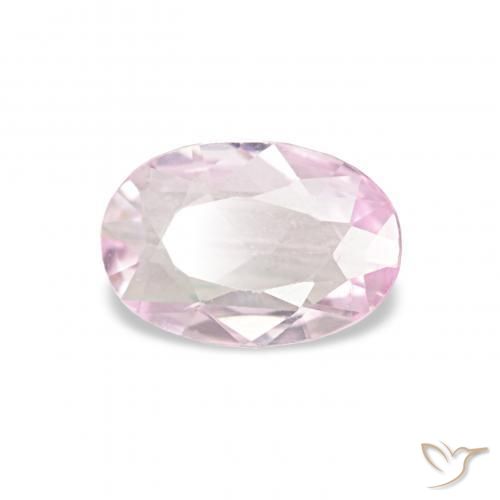 Zafiro Rosado Bubblegum natural de 0.34 ct, Ovalada, VVS
