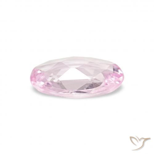 Zafiro Rosado Bubblegum natural de 0.34 ct, Ovalada, VVS
