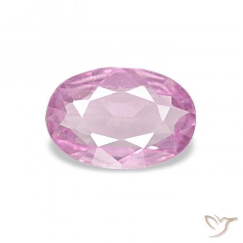 0.43ct Rosado púrpura Zafiro, Ovalada, VVS-VS