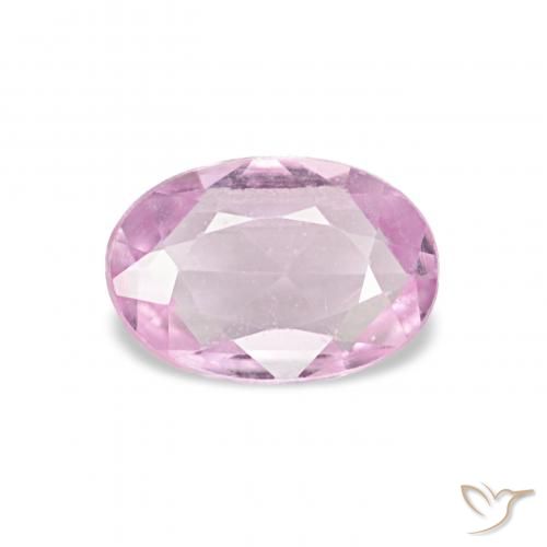 0.48ct Púrpura violeta rosáceo Zafiro, Ovalada, VVS-VS