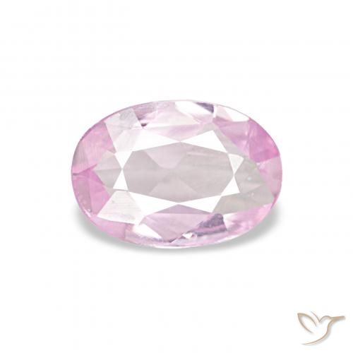 0.42ct Rosado medio Zafiro, Ovalada, VS
