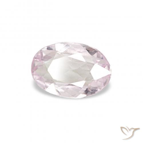 Zafiro Rosado muy claro natural de 0.36 ct, Ovalada, VS
