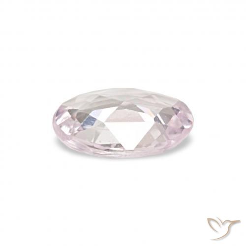 Zafiro Rosado muy claro natural de 0.36 ct, Ovalada, VS
