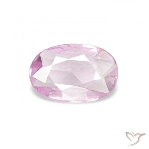0.30ct Tono rosado cereza Zafiro, Ovalada, VS