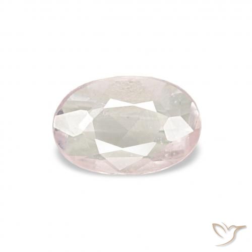 0.30ct Rosado muy claro Zafiro, Ovalada, VS