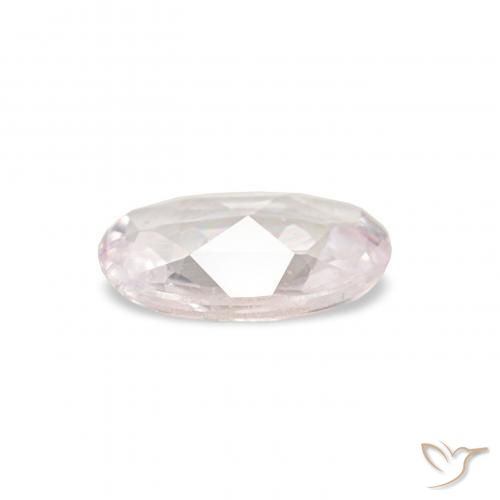Zafiro Rosado muy claro natural de 0.30 ct, Ovalada, VS