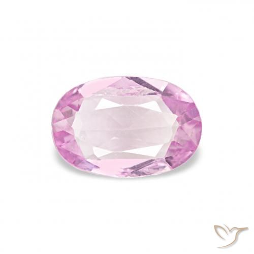 0.41ct Rosado medio Zafiro Piedras Preciosas, Ovalada, VS