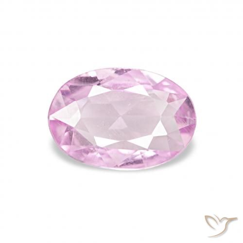 0.40ct Rosado muy claro Zafiro Piedras Preciosas, Ovalada, VS