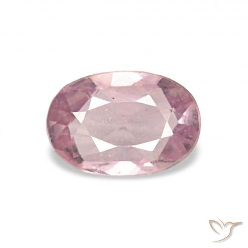0.57ct Rosado medio Zafiro Piedras Preciosas, Ovalada, VS