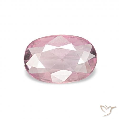 0.34ct Rosado claro Zafiro Piedras Preciosas, Ovalada, VS