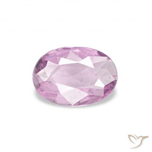 0.32ct Rosado púrpura real muy claro Zafiro, Ovalada, VVS-VS
