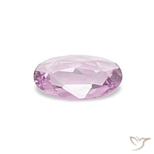 Zafiro Rosado claro natural de 0.28 ct, Ovalada, VVS-VS