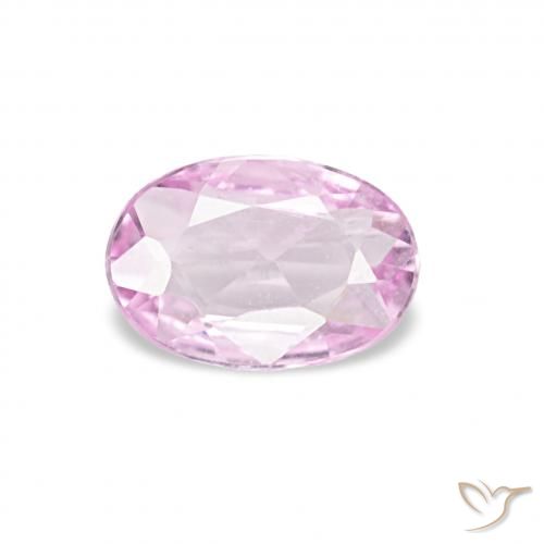 0.33ct Púrpura medio Zafiro, Ovalada, VVS-VS