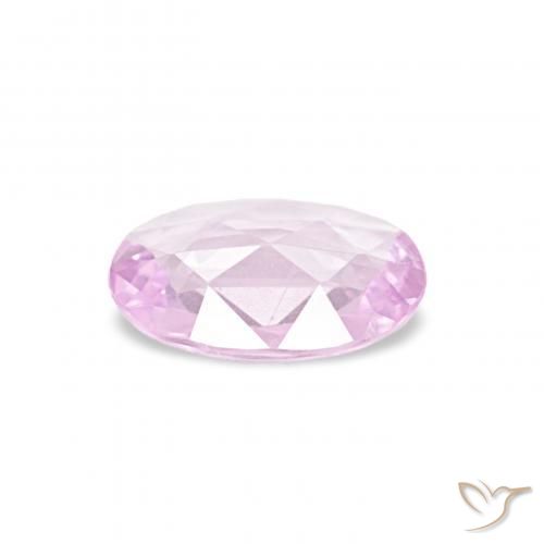 Zafiro Púrpura-violeta rosáceo claro natural de 0.31 ct, Ovalada, VVS-VS
