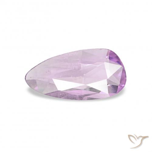 0.36ct Púrpura lila muy claro Zafiro, Elegante, VS